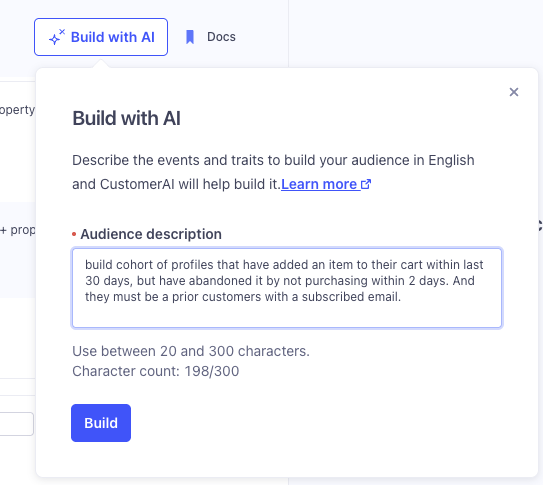 Generative Audiences